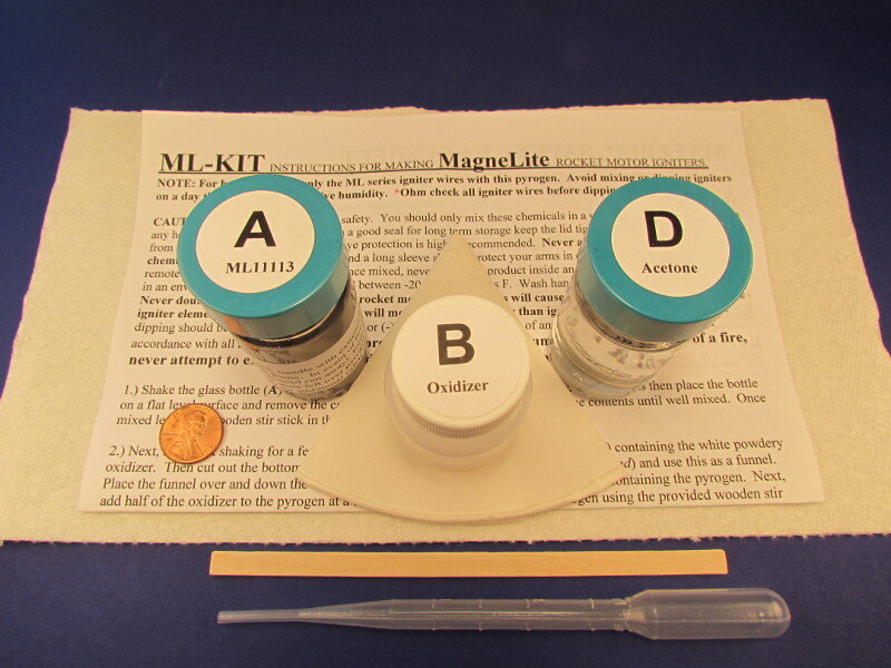 ML-KIT MagneLite rocket igniter pyrogen kit